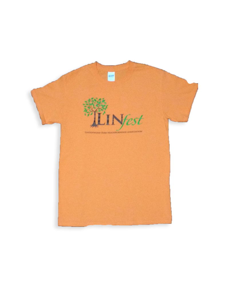 LinFest Short-Sleeve T Tangerine