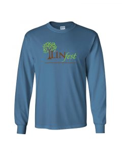 LinFest Long Sleeve T Indigo Blue