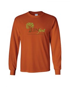 LinFest Long Sleeve T Texas Orange